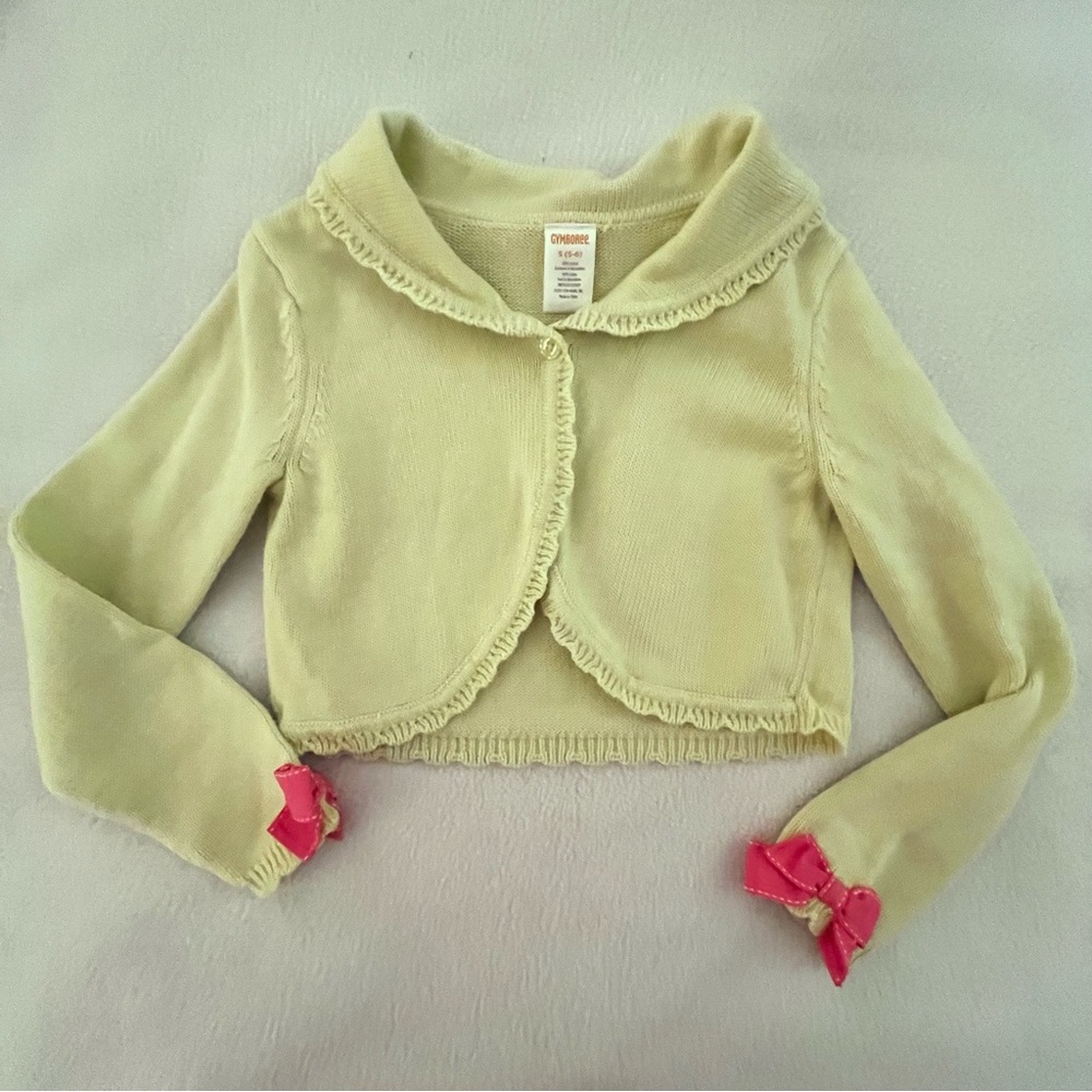 Gymboree Fairy Garden Green Cardigan